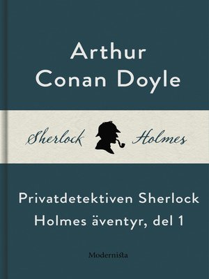 cover image of Privatdetektiven Sherlock Holmes äventyr, del 1